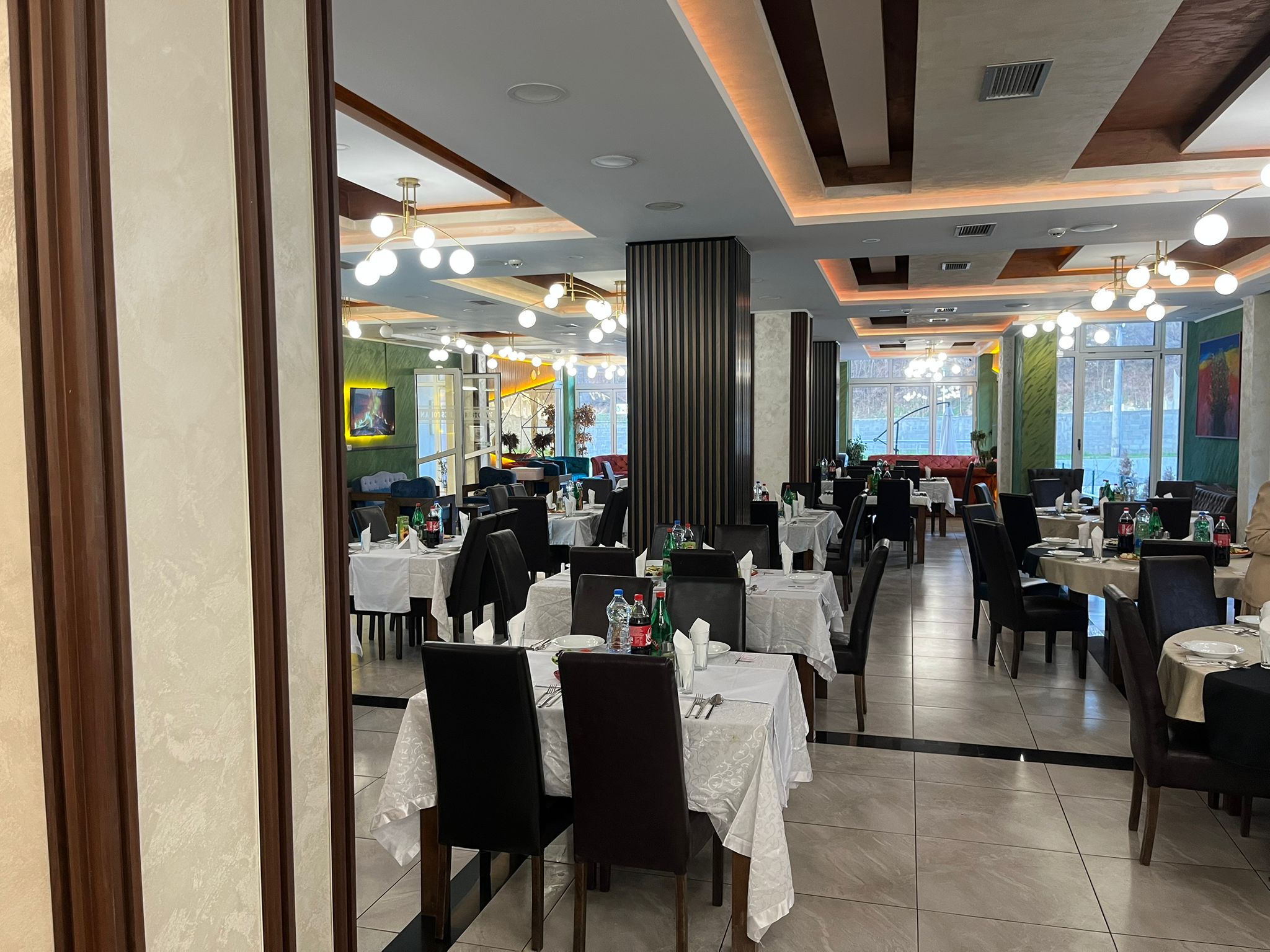 Unutrašnjost restorana Aventus